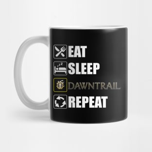 Eat Sleep Dawntrail Repeat FFXIV Online Mug